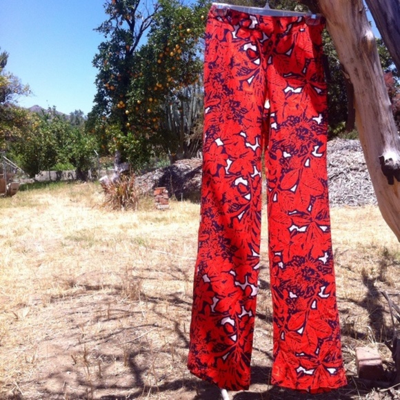 Ella Moss jungle floral pants - Picture 4 of 7